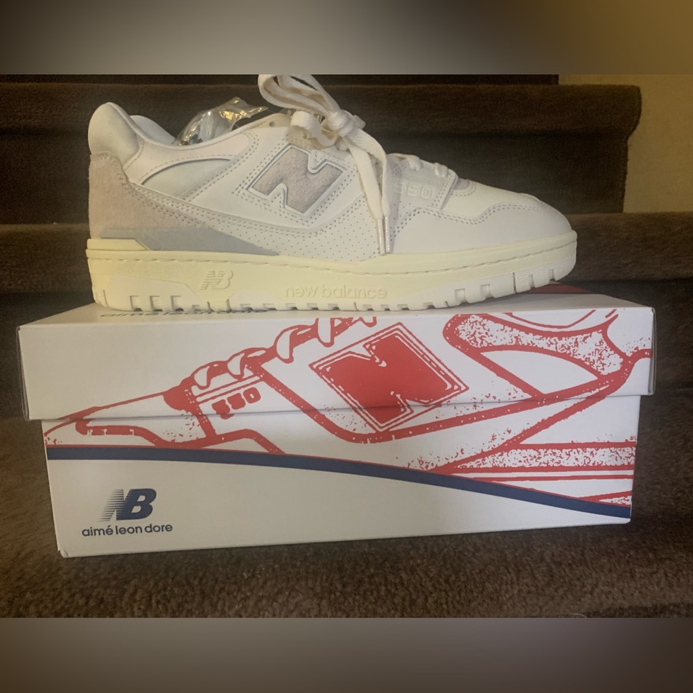 New Balance 550
Aime Leon Dore White Leather